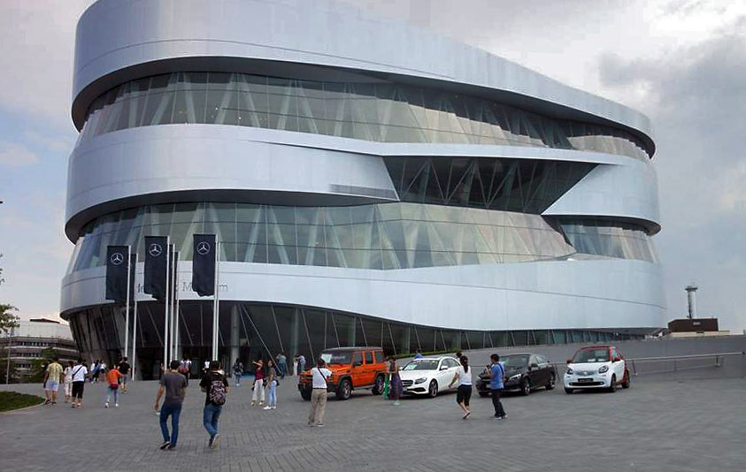 The Mercedes Benz Museum, Stuttgart