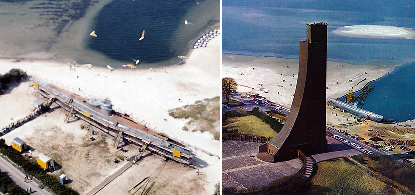 the U-995 in Kiel and the Kiel Memorial