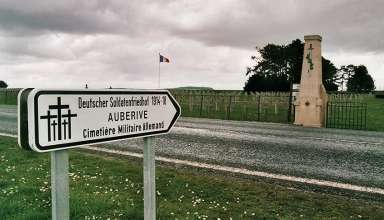 WW1 German Cemetery in Lorraine, France