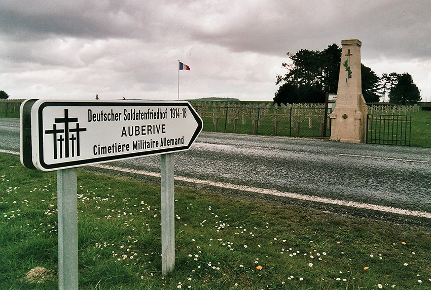 WW1 German Cemetery in Lorraine, France