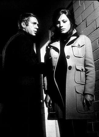 Steve McQueen and Jacqueline Bisset in Bullitt