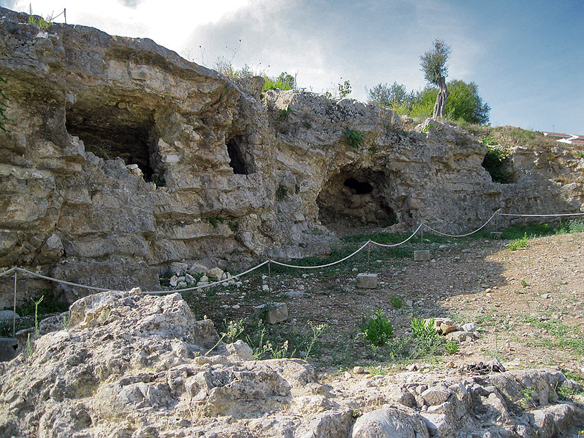 burial caves at the Necropolis of Puig des Molins