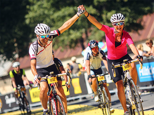 L'Etape du Tour cyclists