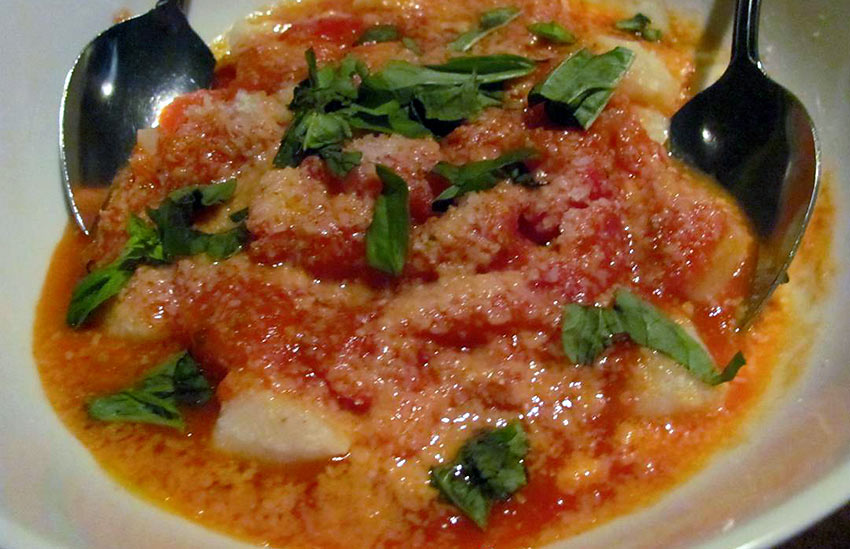 gnocchi from Italia Trattoria