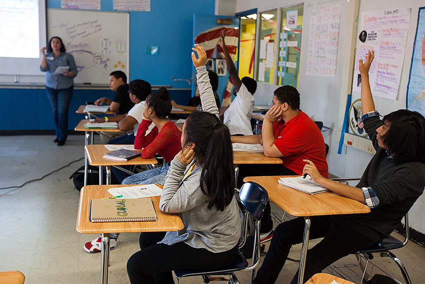 classroom scene