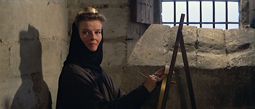 Katharine Hepburn in a scene from The Lion in Winter