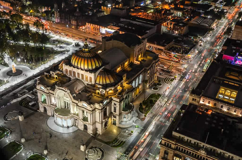 Palace of Fine Arts, Mexico City