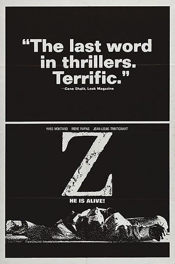 Z movie poster