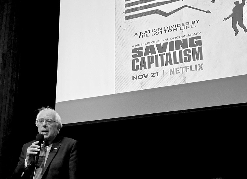 Bernie Sanders at the National Press Club