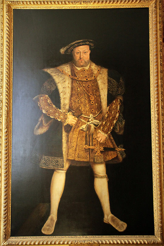 Henry VIII and Hampton Court Palace Traveling Boy