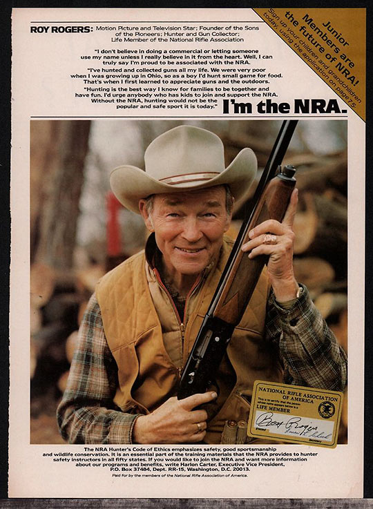 I'm the NRA