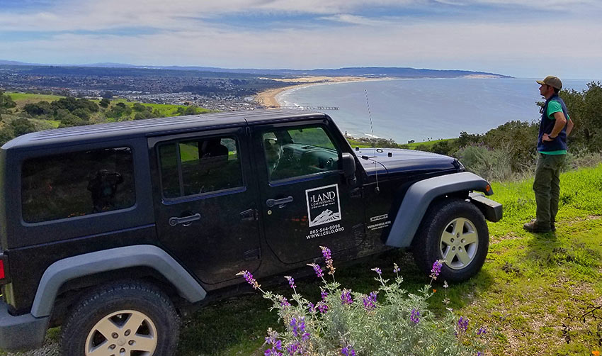 at the Pismo Preserve on an off-road Jeep tour
