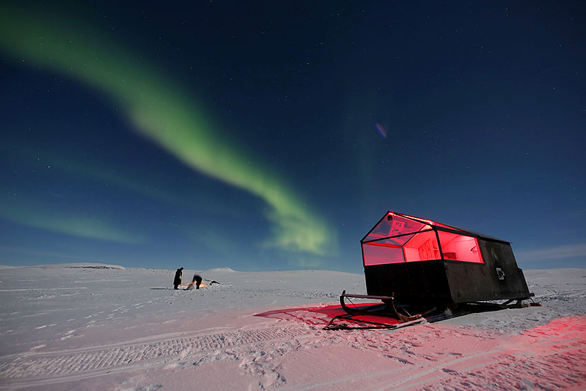 Aurora Wilderness camp, Kilpisjärvi, Finland