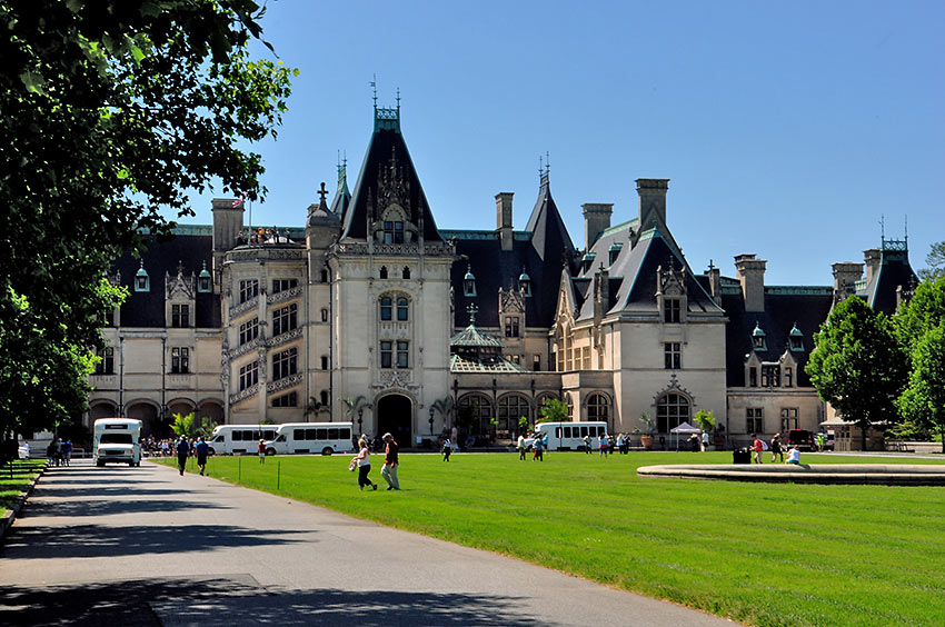 the Biltmore Estate, Asheville, North Carolina