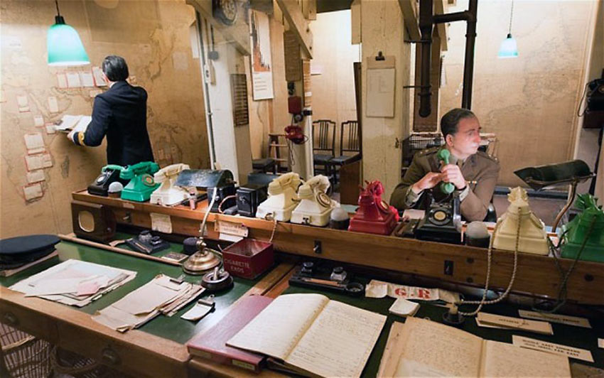 one of the Churchill War Rooms