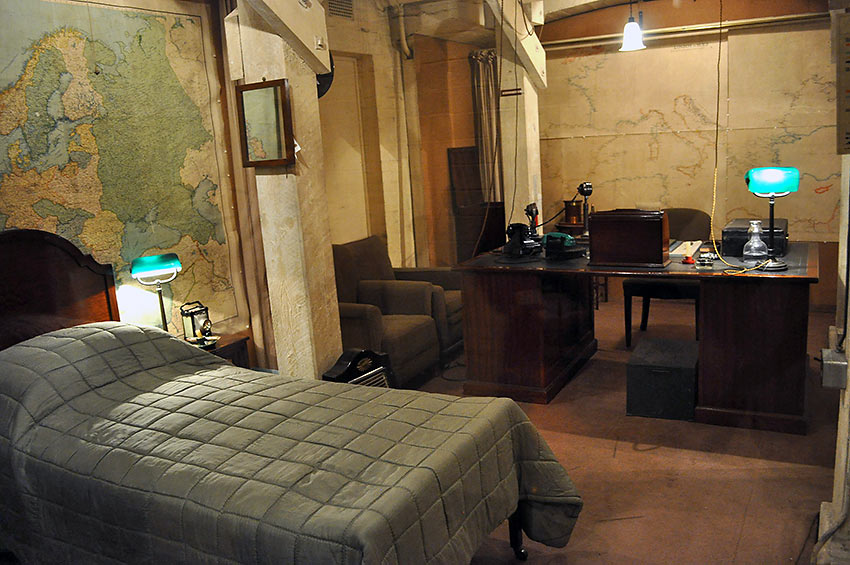 one of the Churchill War Rooms