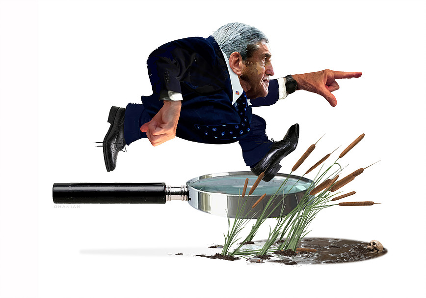 Robert Mueller: Into the Swamp, by Nancy Ohanian