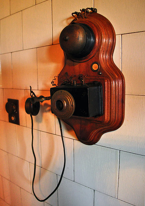 servant phone at the Biltmore Estate