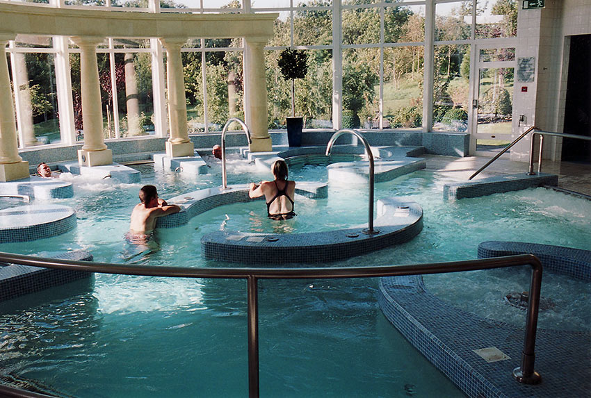 Chewton Glen's spa