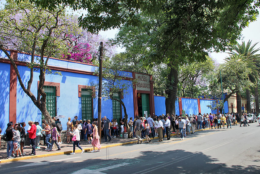 the Coyoacán neighborhood