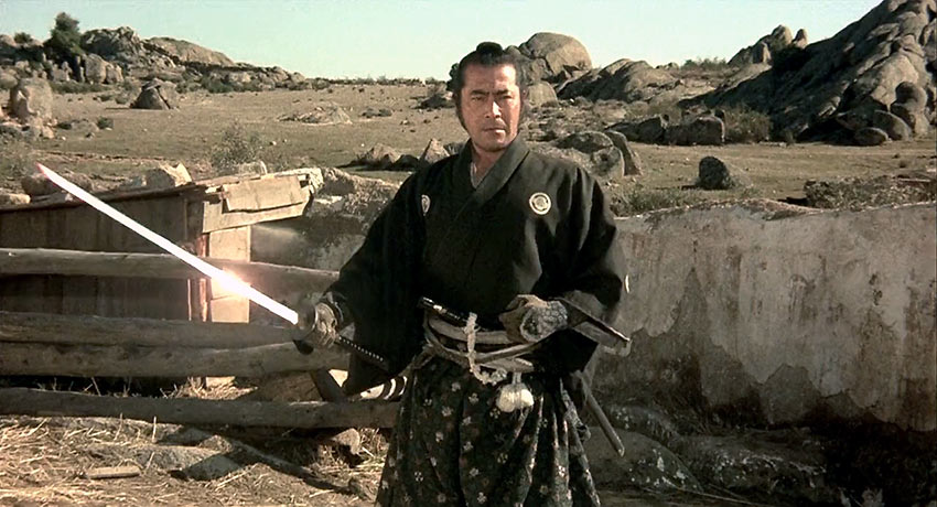 Toshirô Mifune in Red Sun