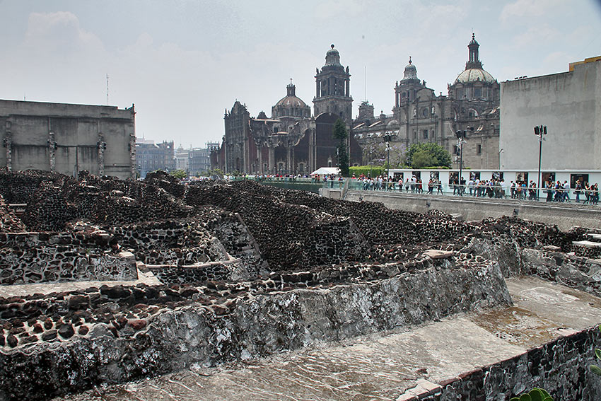 about Mexico City: Templo Mayor ruins