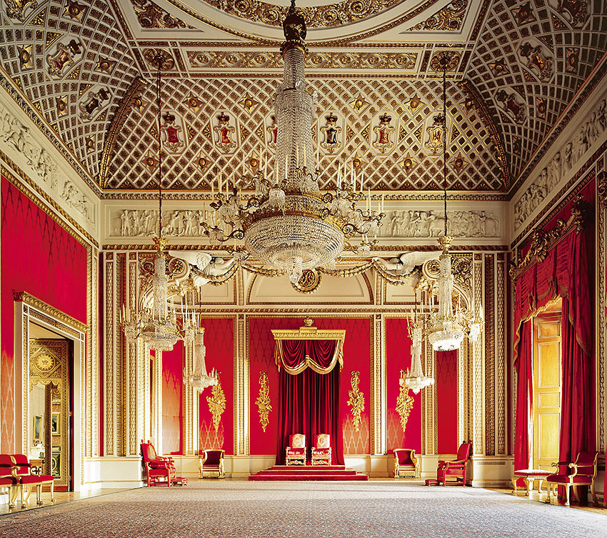 the Throne Room, Buckingham Palace