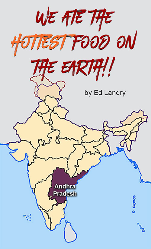 location map of Andhra Pradesh, India