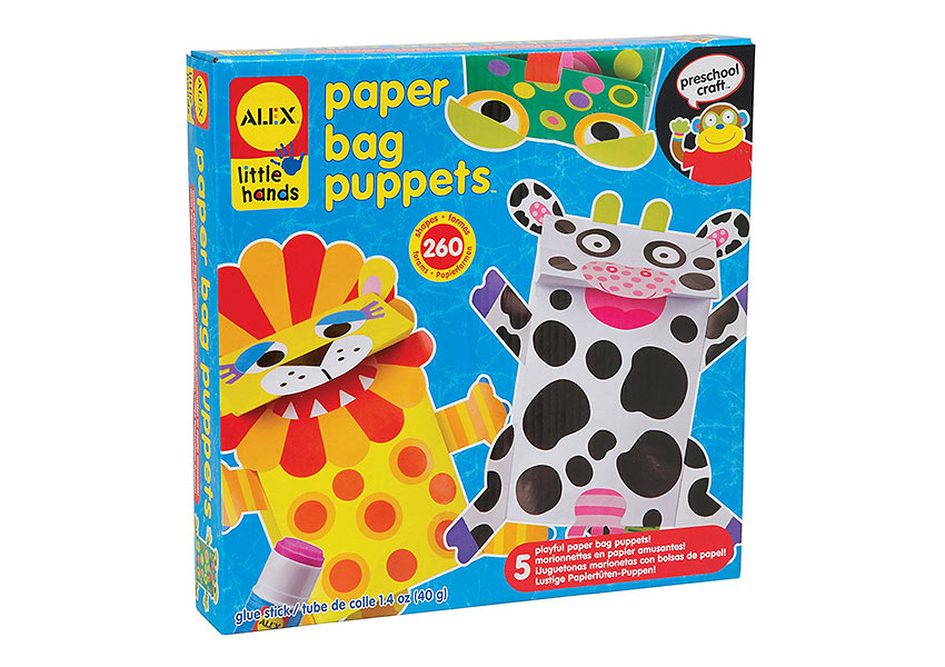 ALEX Toys Little Hands Paper Bag Puppets