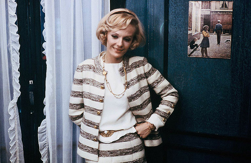 Delphine Seyrig in a scene from Stolen Kisses