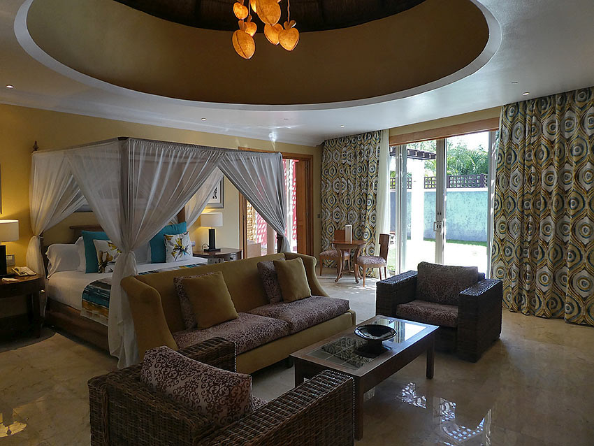 one of the luxurious private villas