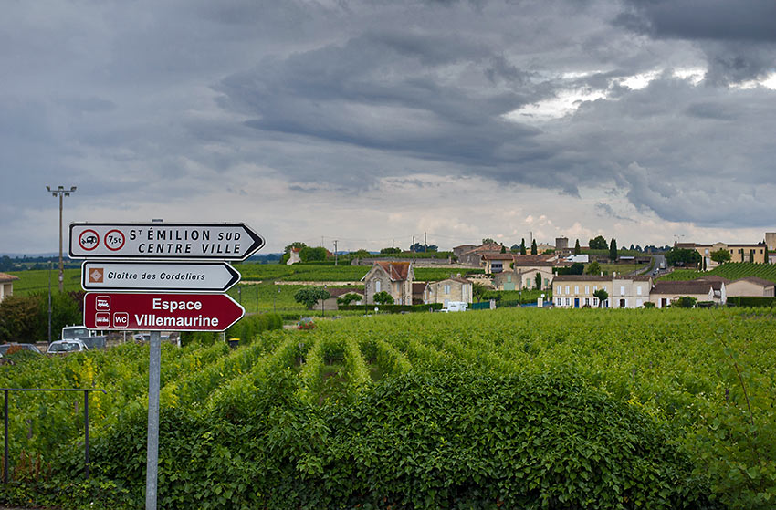 St. Emilion wine village, Bordeaux