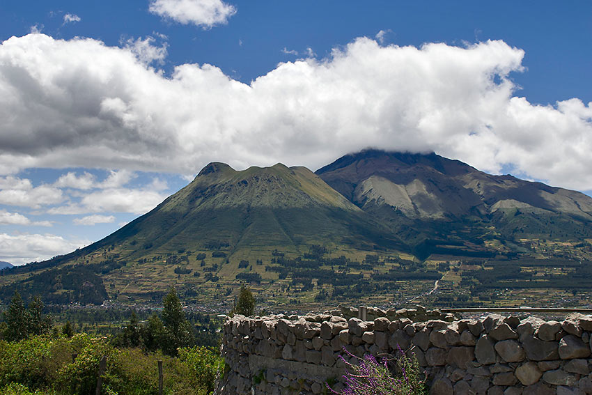 the Pasochoa Volcano near Quito, Ecuador