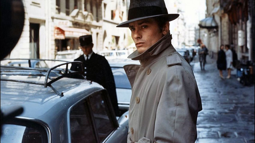 Alain Delon as Jef Costelo in Le Samourai