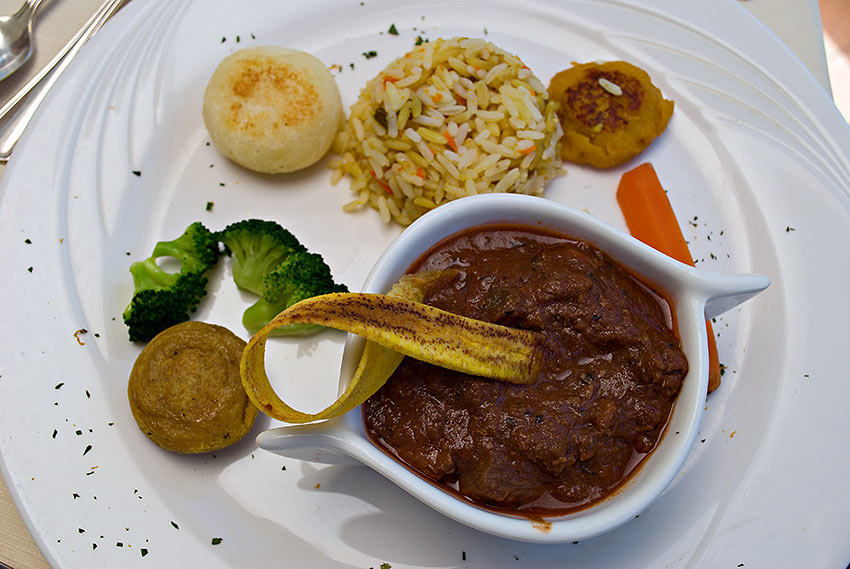 classic dish from the Andean Highlands prepared by Chef Flores, La Mirage Garden Hotel & Spa