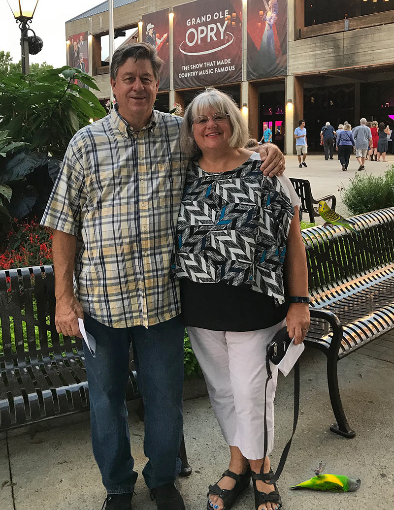 the author and his sister