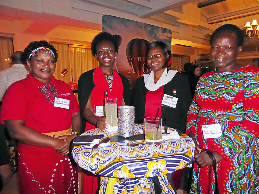 representatives from the Kenya Consulate of Los Angeles