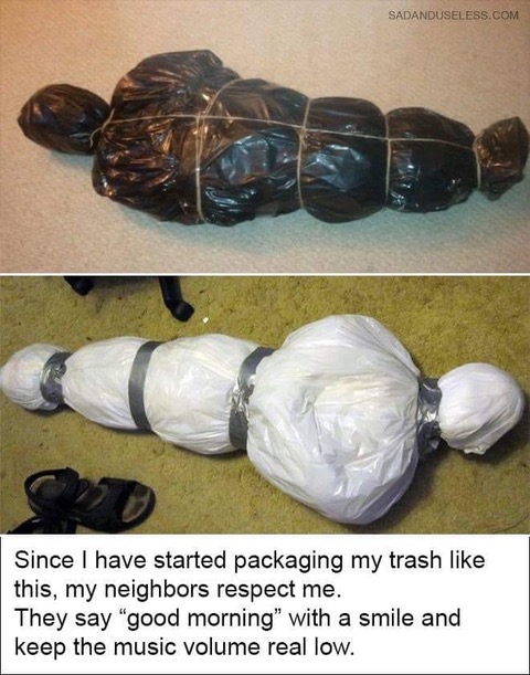 Parting Shot: Packaging Trash