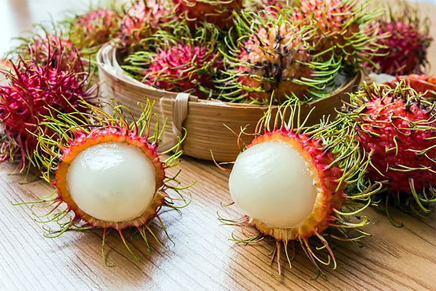 health foods: rambutan fruit