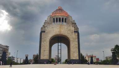 about Mexico city: the Monumento a la Revolución