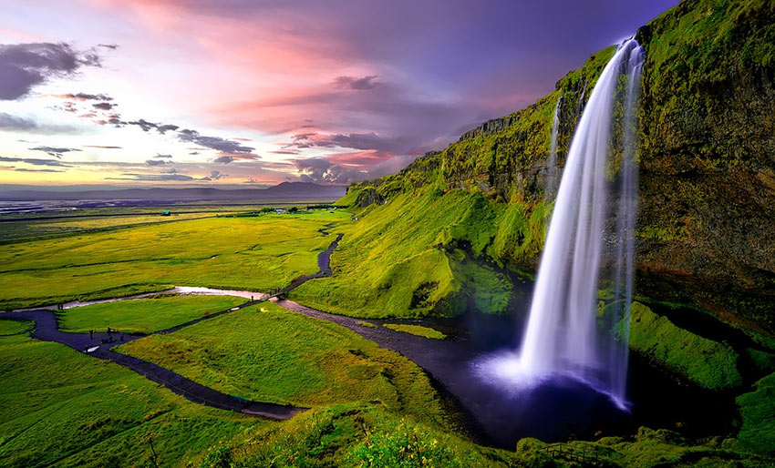 Seljalandsfoss Waterfall, Iceland