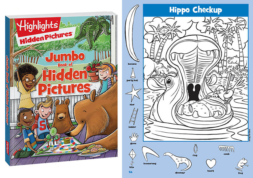 Highlights' Jumbo Book of Hidden Pictures