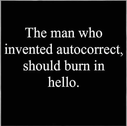 Parting Shot: Autocorrect