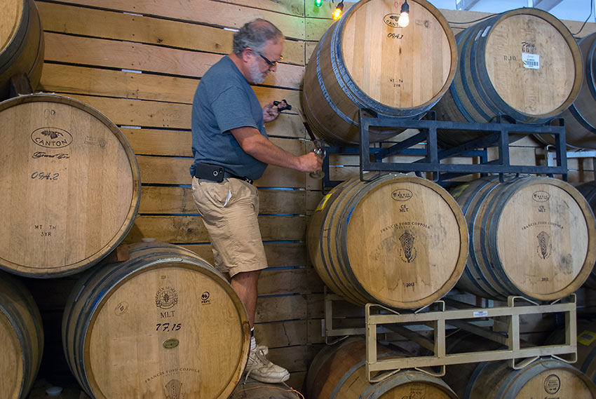 owner Doug Fabbioli of Fabbioli Cellars