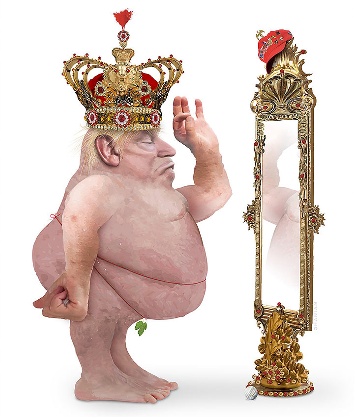 Nancy Ohanian's Emperor With Fig Leaf