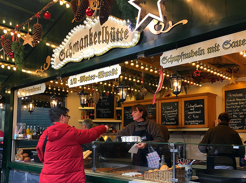 Christmas market in Passau, Germany