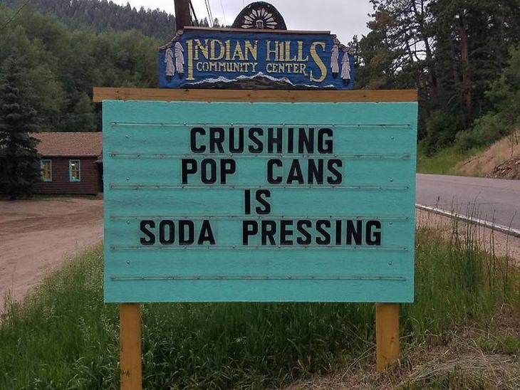 Tom's Puns: Pop Cans