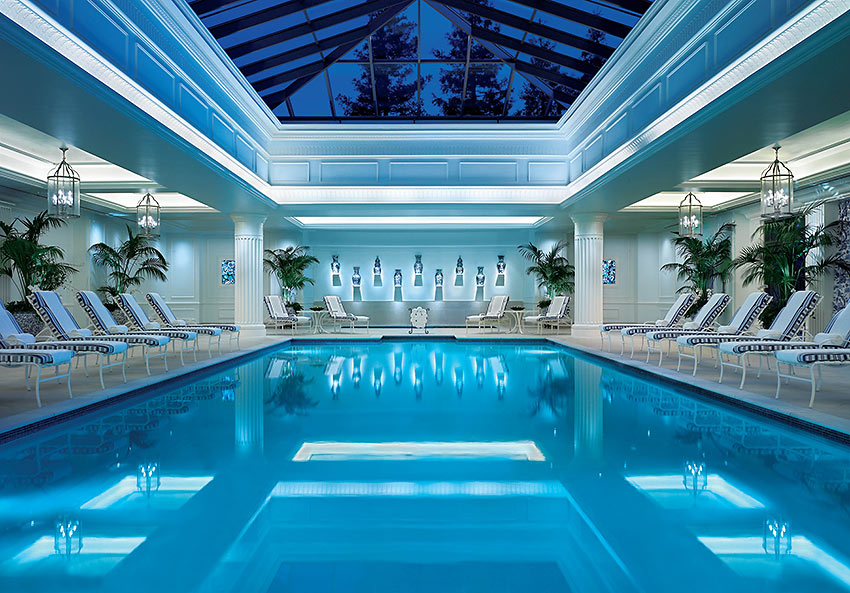 pool inside the Four Seasons Hotel Westlake Village