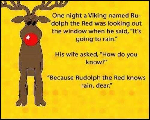 Parting Shot: Rudolph the Red