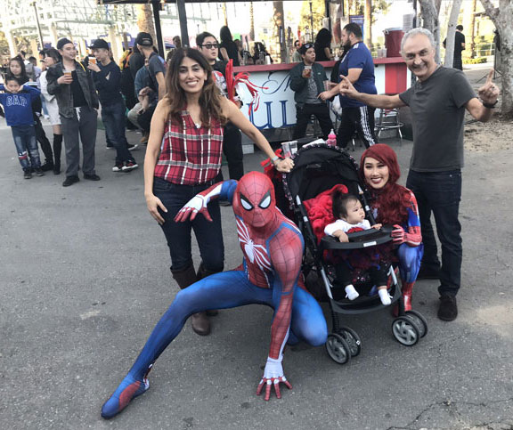 Spiderman at the Comic Book Convention